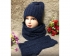 Набор зимний (шапка + шарф + перчатки)
